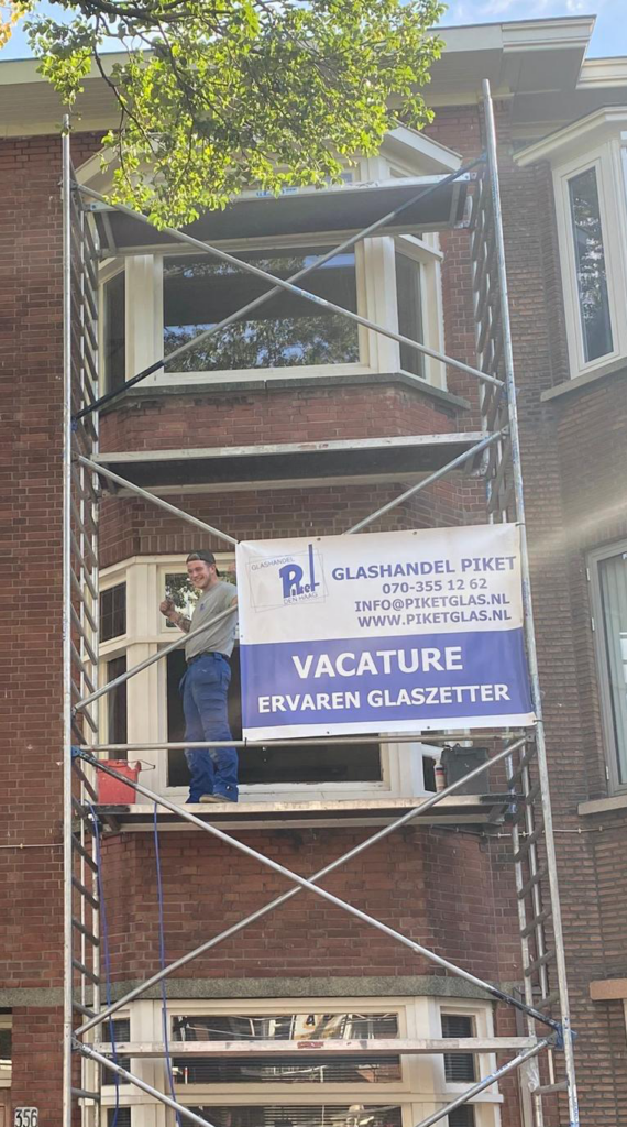 Glaszetters gezocht - vacature bij Glashandel Piket Den Haag